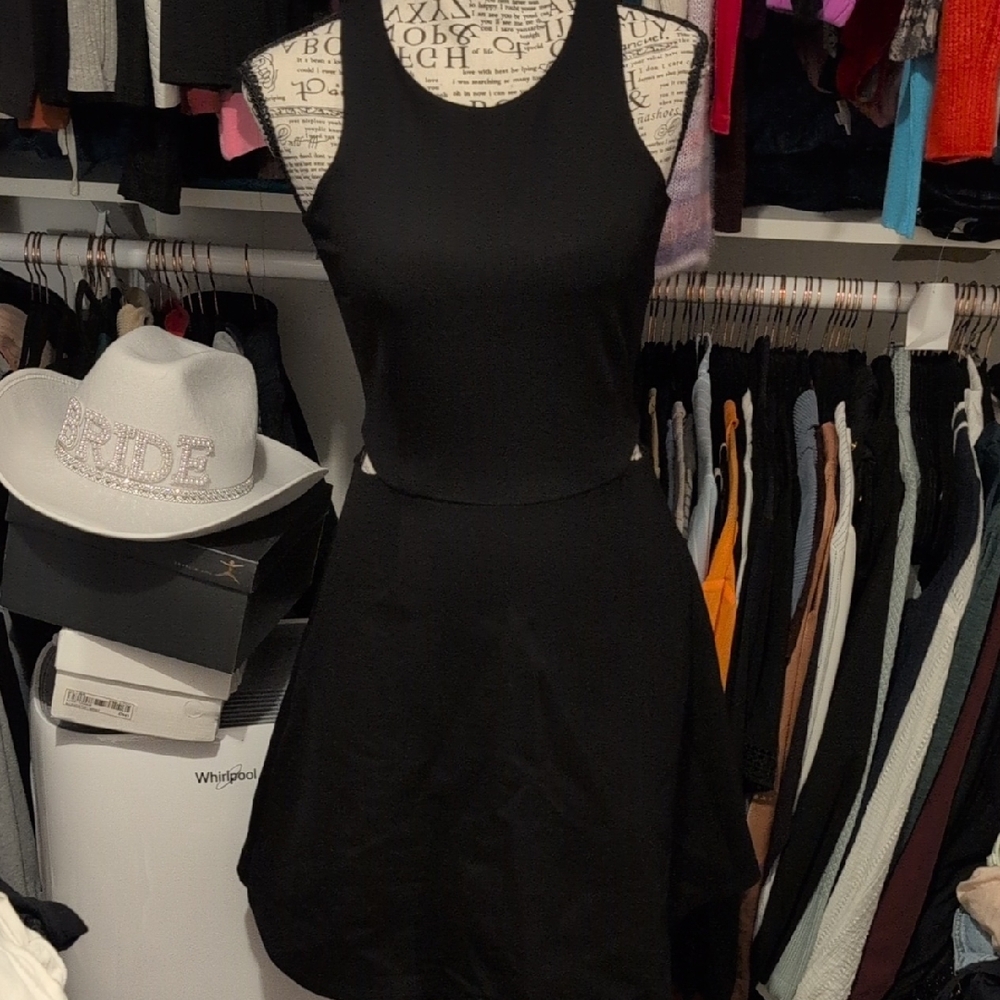 The Letter Black Mini Dress